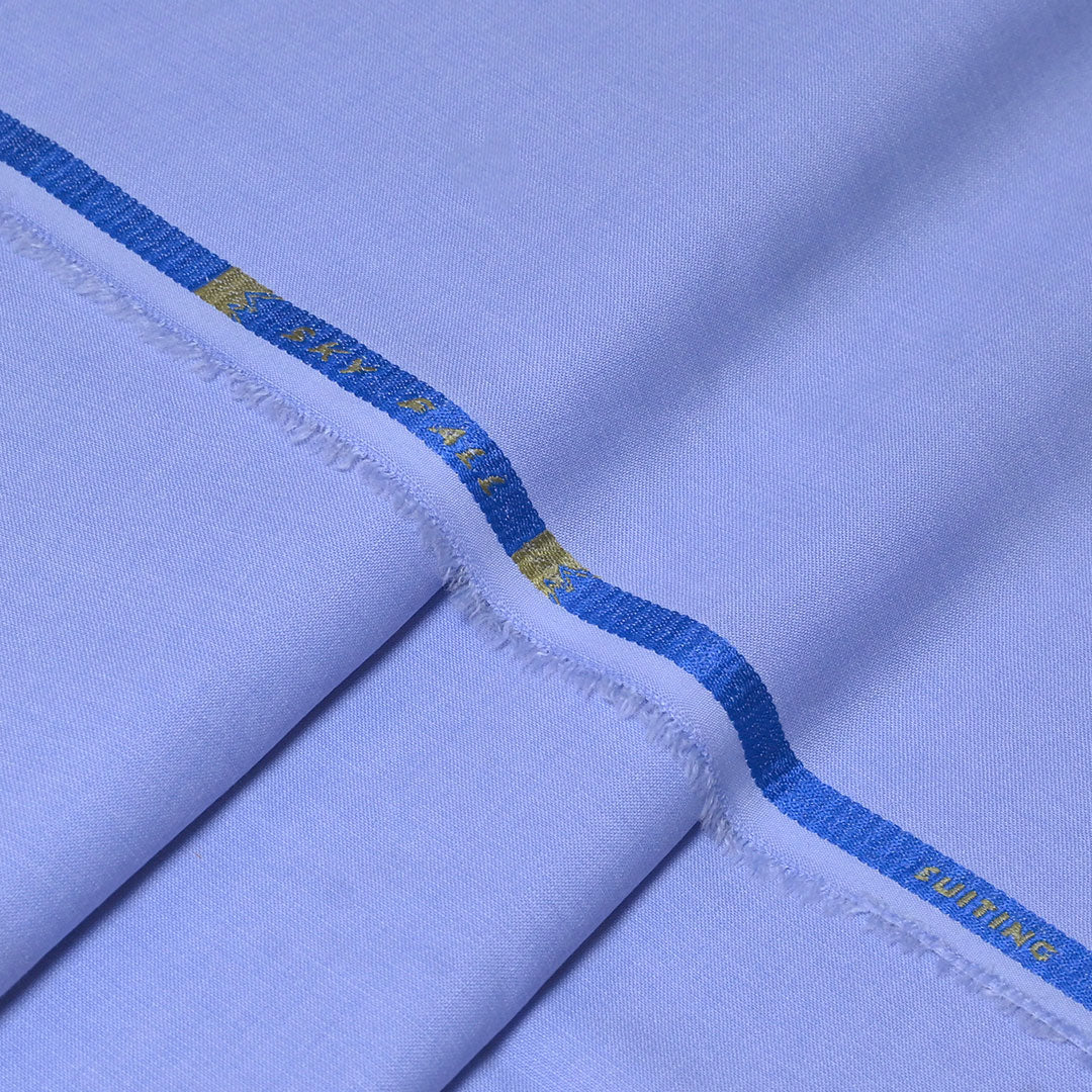Sky Fall – Soft Blended Summer Fabric - Dutch Blue