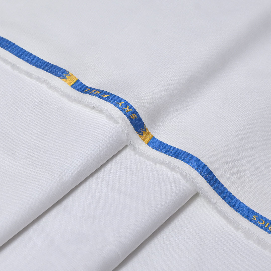 Sky Fall – Soft Blended Summer Fabric - Off White