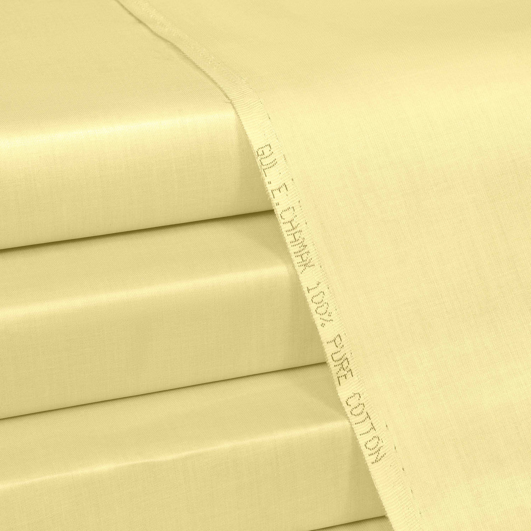 Premium Satin Cotton - Gul-E-Chamak (Butter)