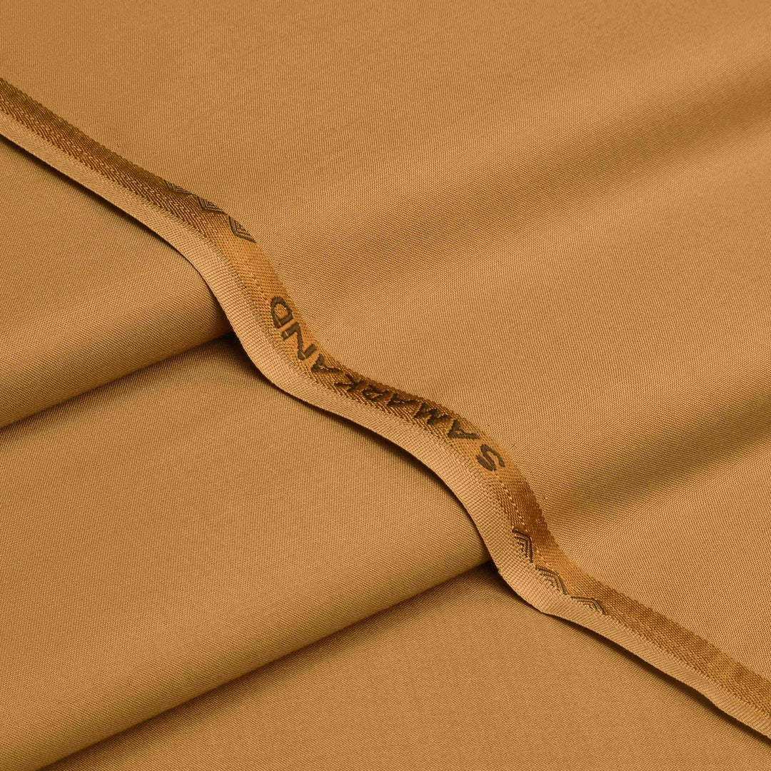 Samarkand - Premium Blended Wash & Wear (Gold Camel)