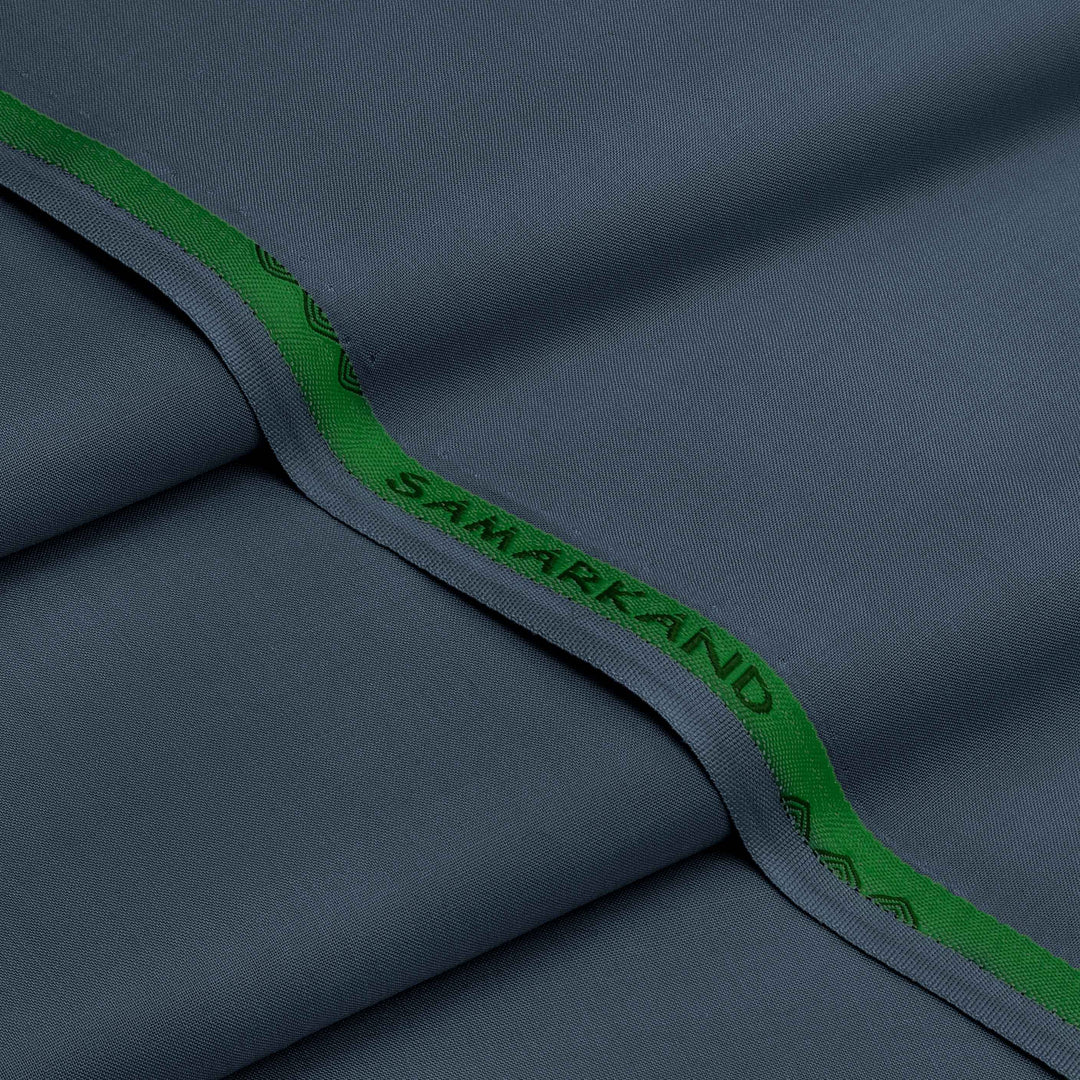 Samarkand - Premium Blended Wash & Wear (Charcoal Blue)