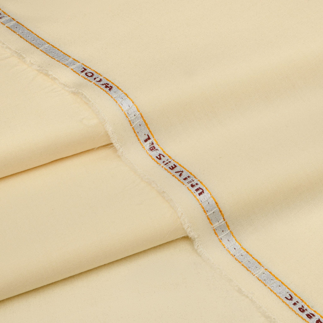 Universal Wool - Premium Winter Woolen Fabric (Cream)