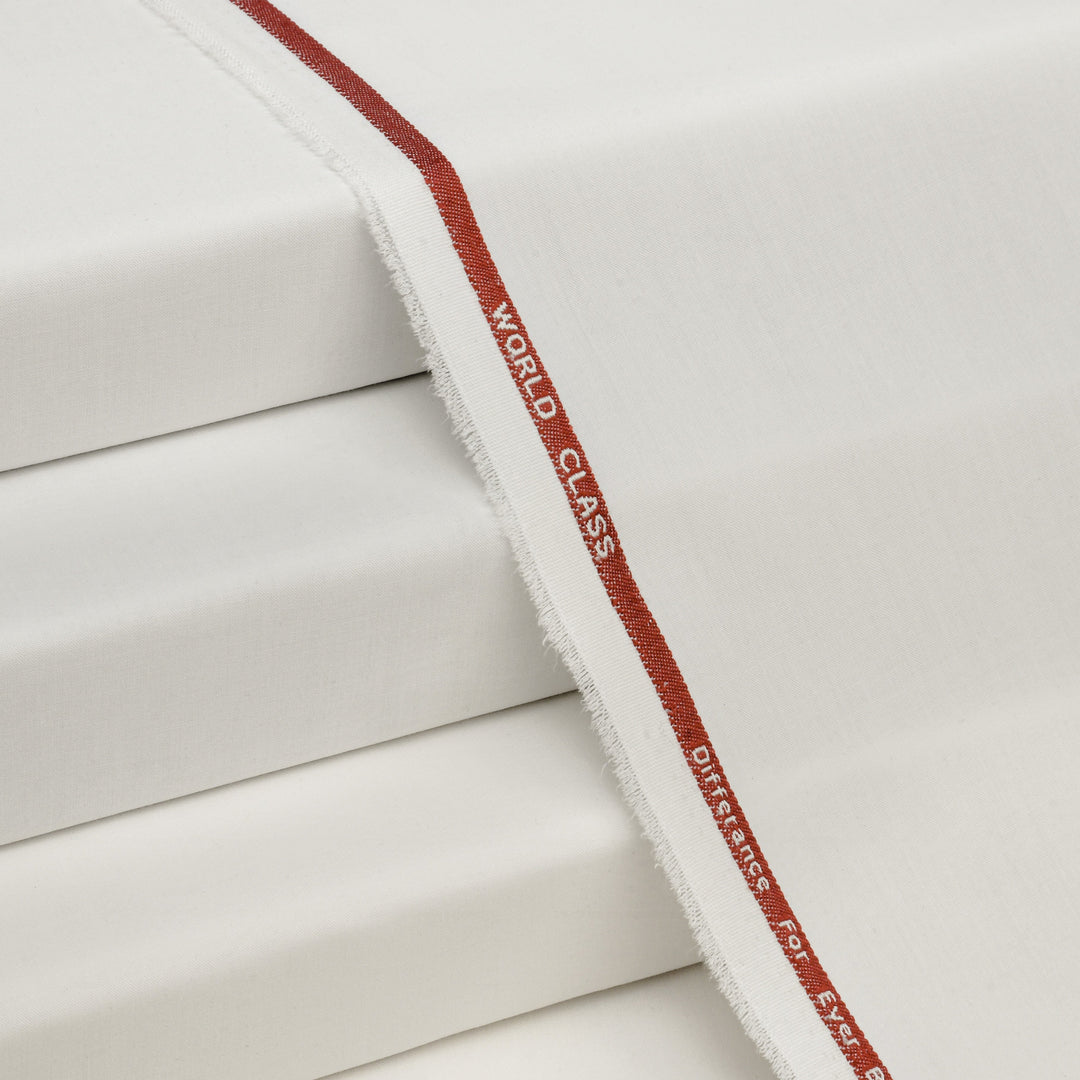 White - World Class - Premium Blend - (Wash & Wear)
