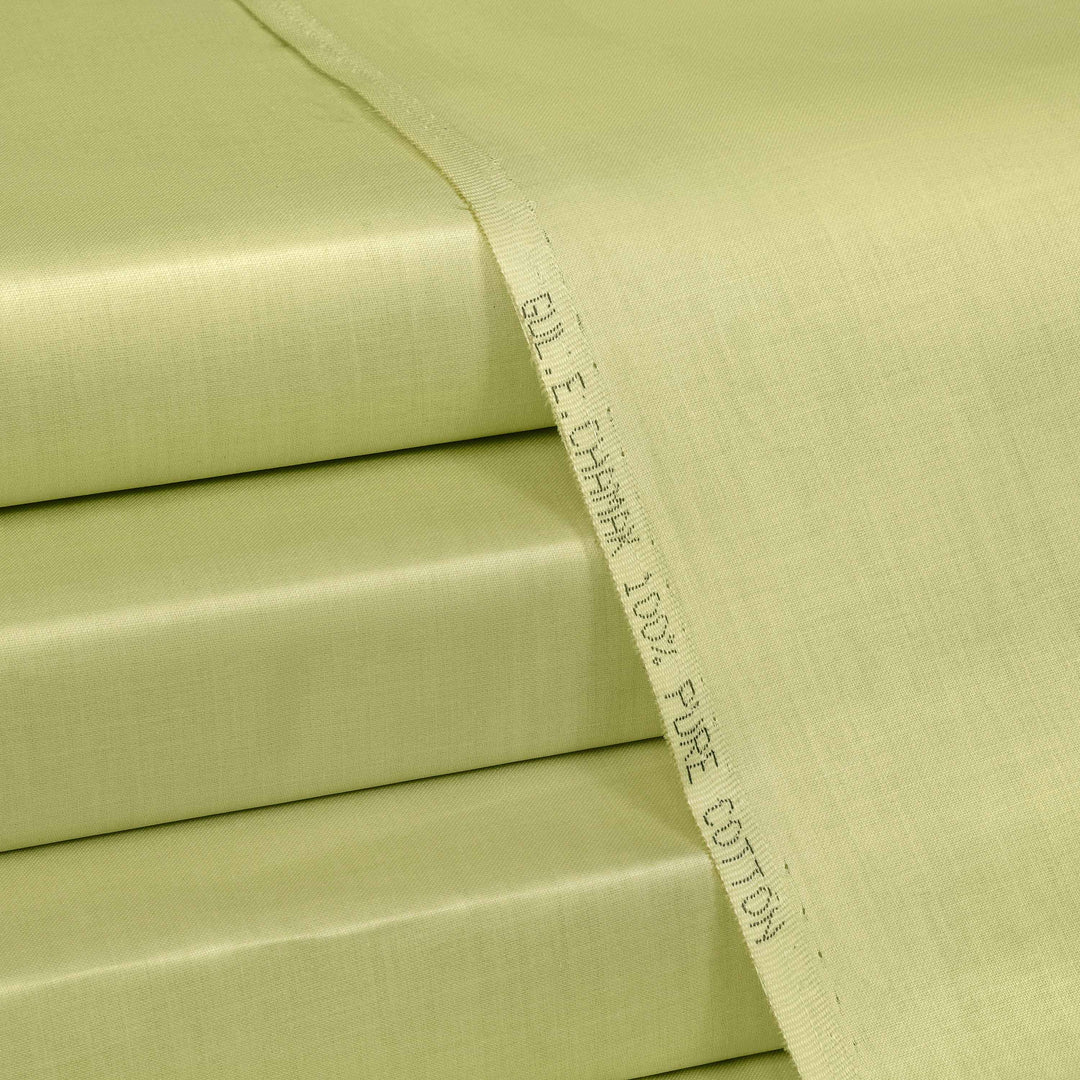 Premium Satin Cotton - Gul-E-Chamak (Mint)