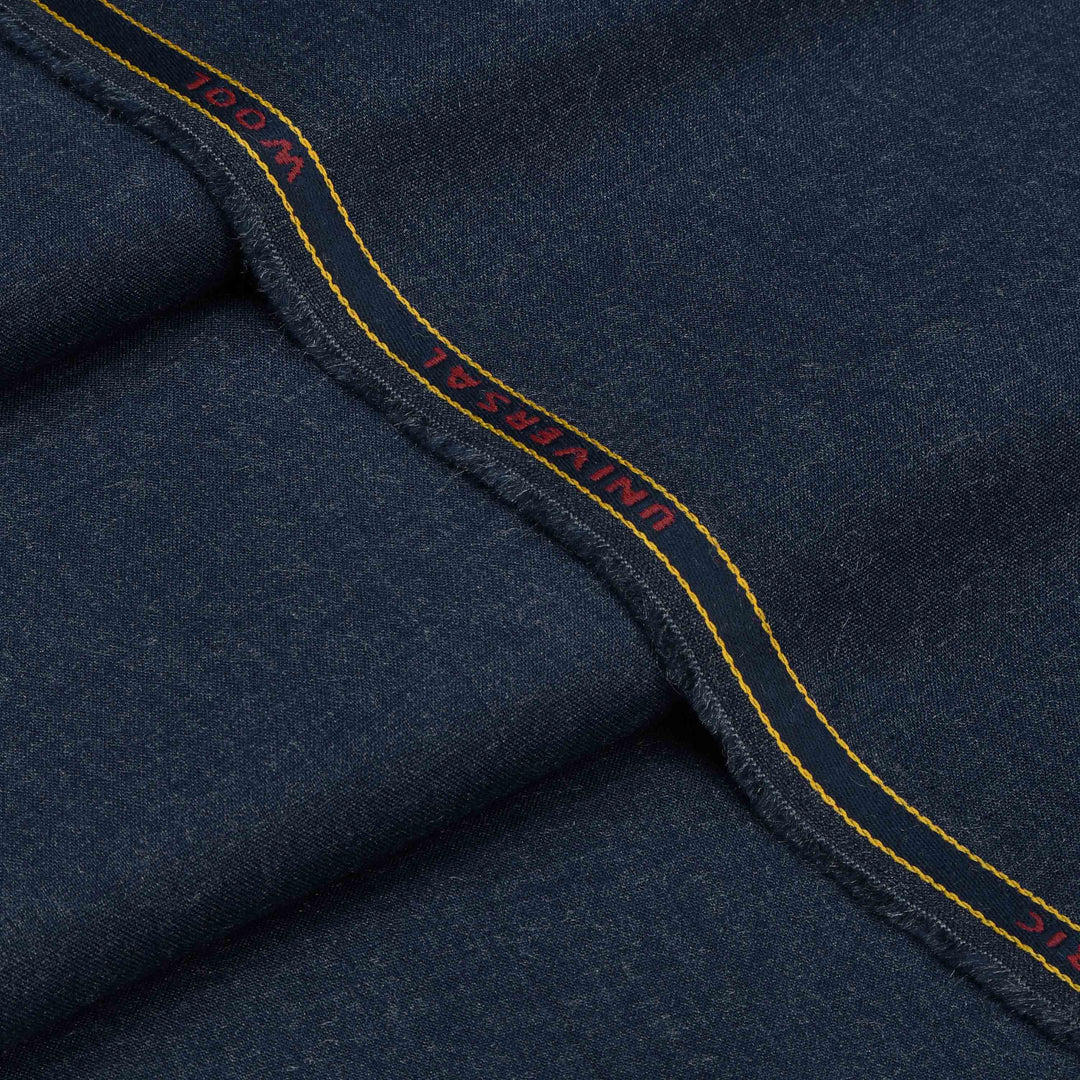 Universal Wool - Premium Winter Woolen Fabric (Royal Blue)