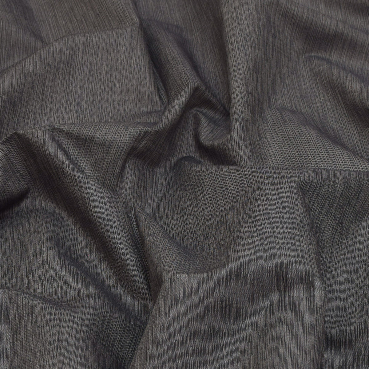 Glitter - Yarn Dyed Executive 100% Cotton Fabric - Gray