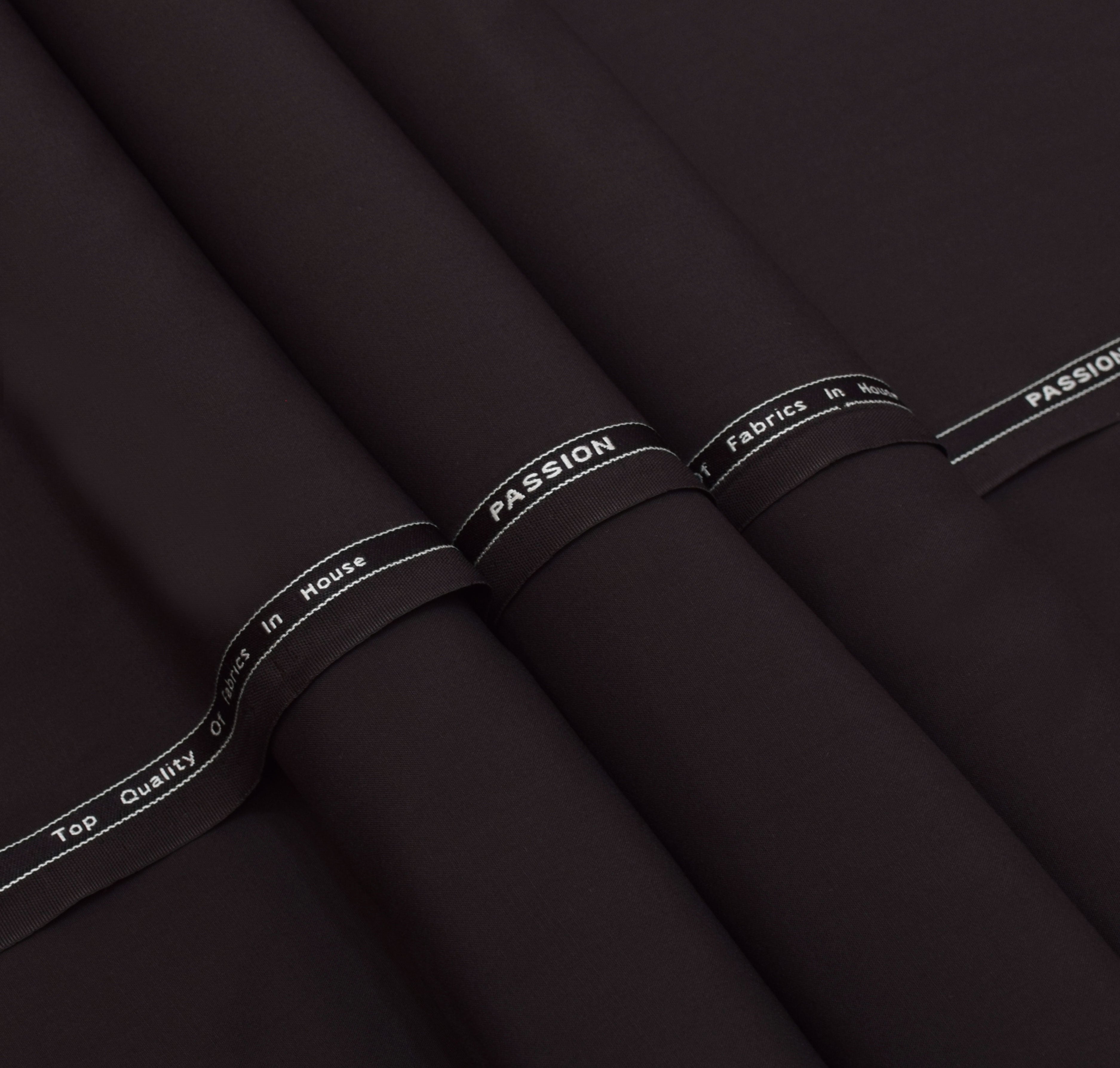 Passion Maroon men's wash & wear unstitched suit fabric, 4 meter, all season – Fares Fabrics