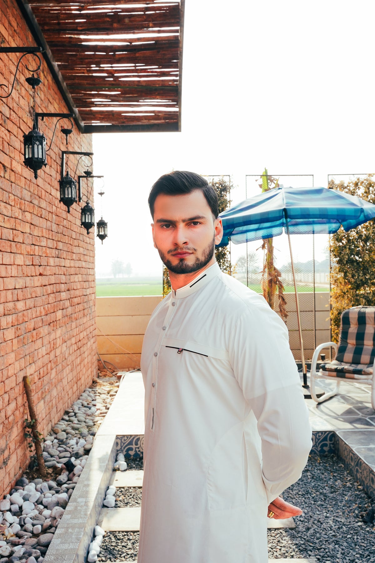 Off White - Designer Shalwar Kameez
