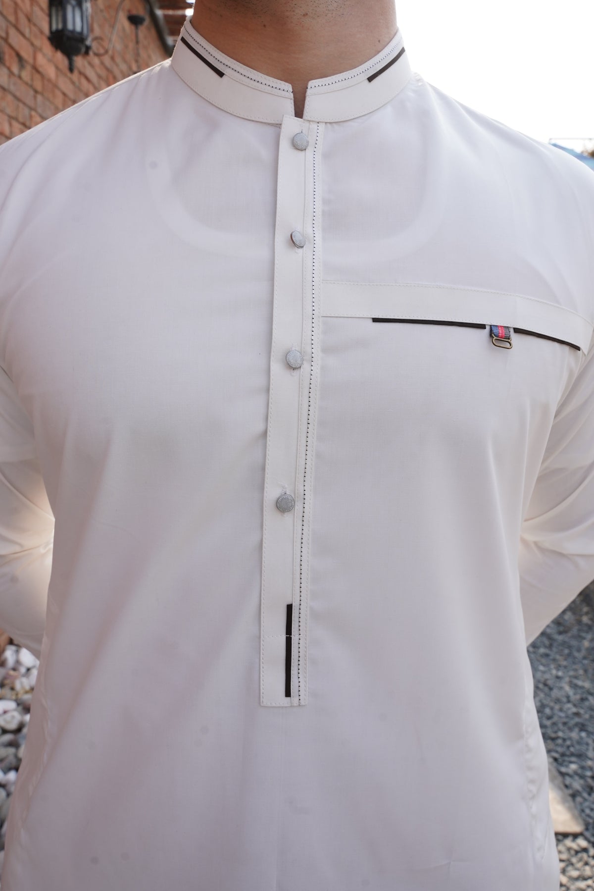 Off White - Designer Shalwar Kameez