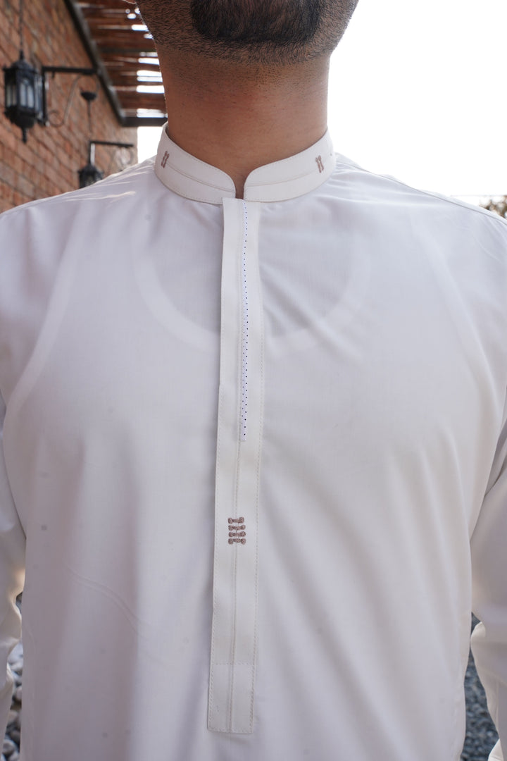 Off White - Designer Kurta Pajama