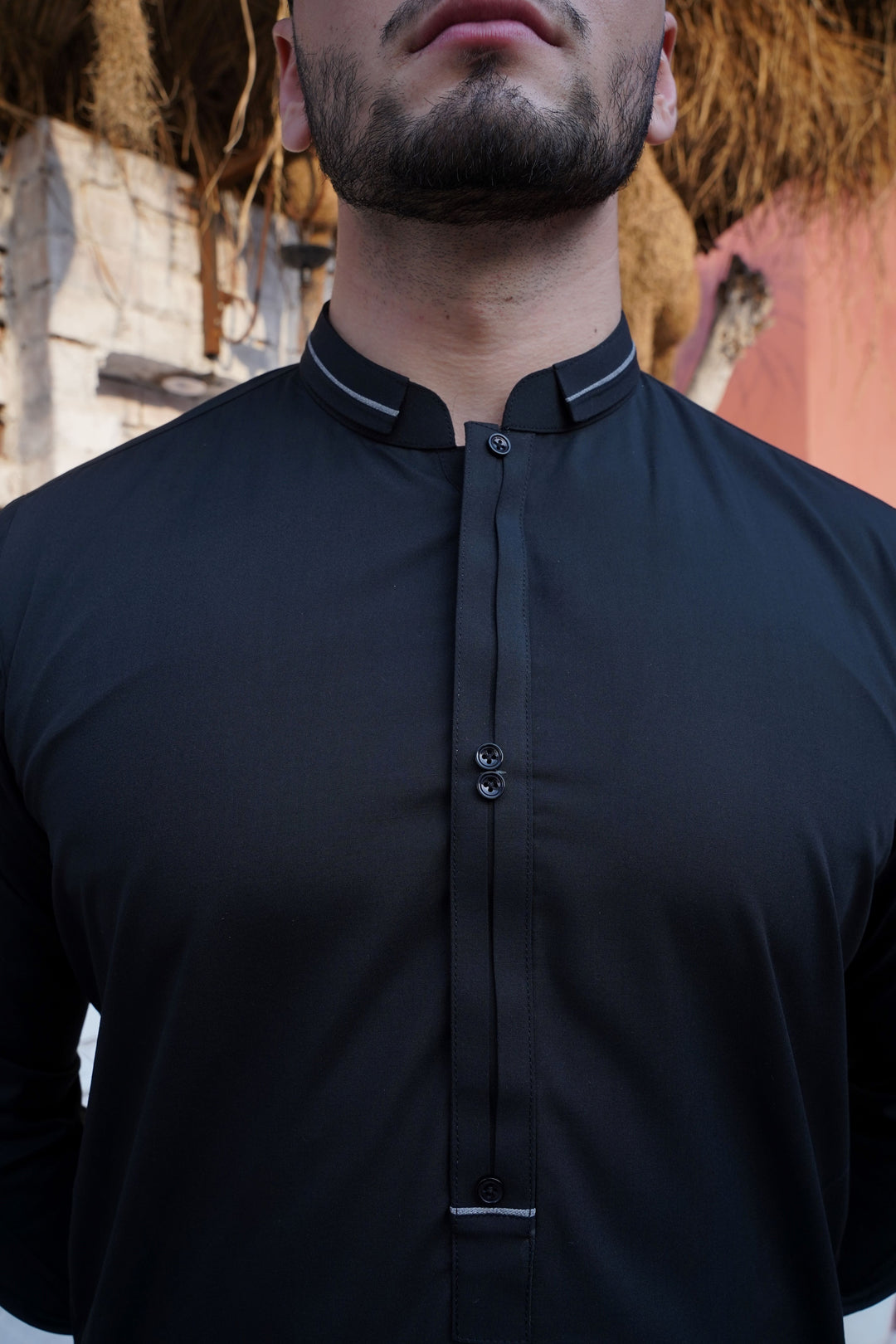 Black - Designer Shalwar Kameez