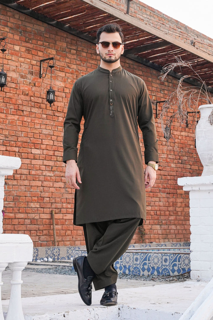 Green - Designer Shalwar Kameez