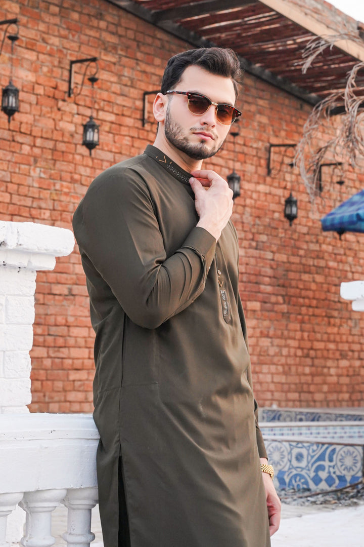 Green - Designer Shalwar Kameez
