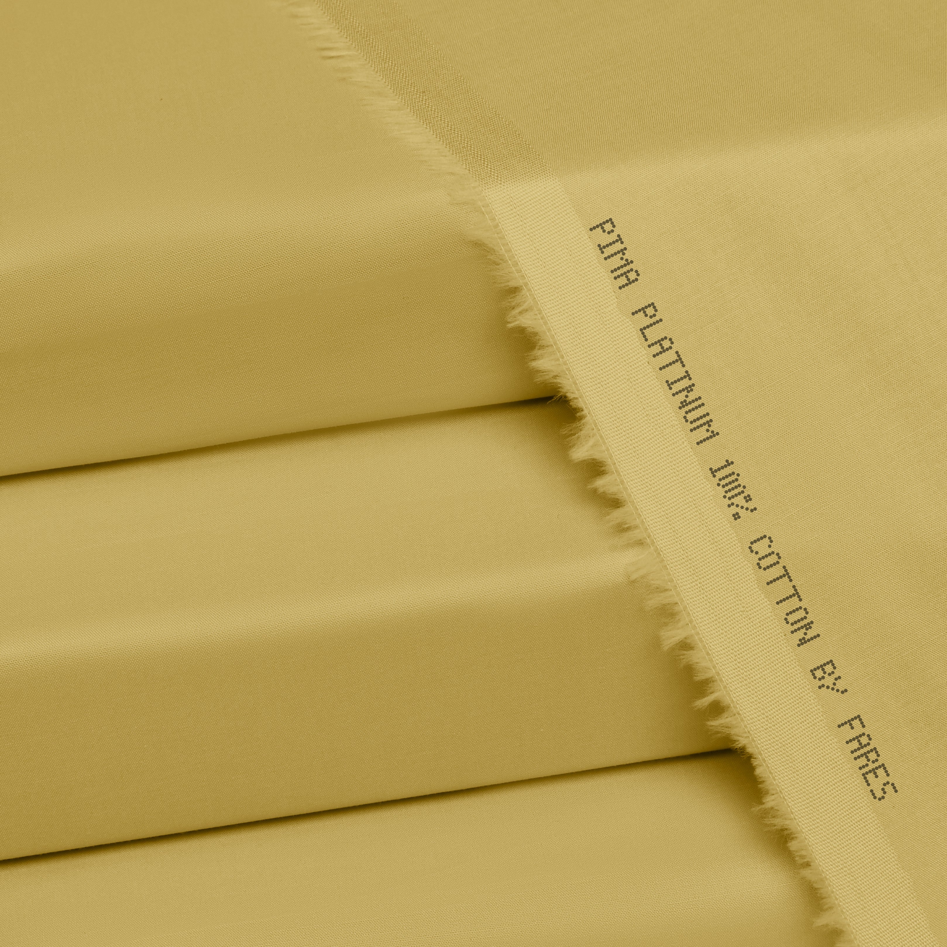 Pima Platinum unstitched cotton fabric for men in Beige – Fares Fabrics summer collection
