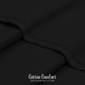 Cotton Comfort - 100% Superfine Cotton - (Black)