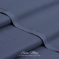 Snow Man - Soft Pima Cotton - (Blue Gray)