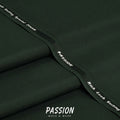 Passion Bottle Green men's wash & wear unstitched suit fabric, 4 meter, all season – Fares Fabrics
