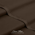 Snow Man - Soft Pima Cotton - (Coca Brown)