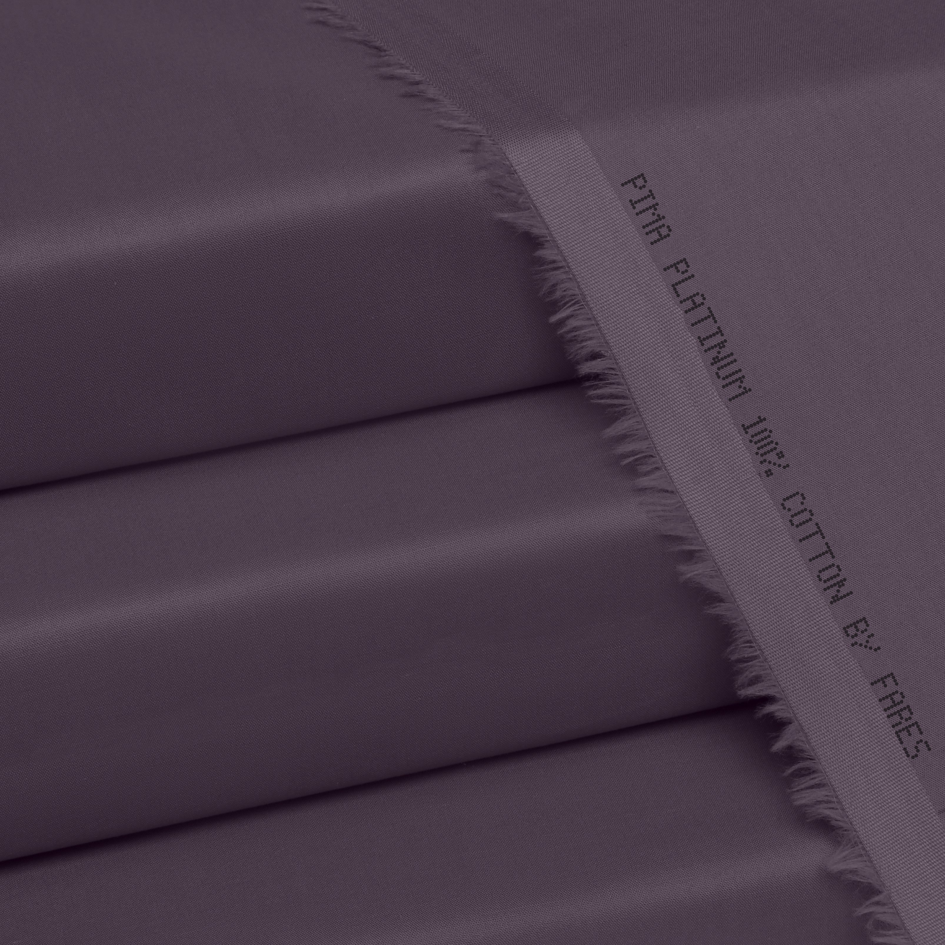 Pima Platinum unstitched cotton fabric for men in Falsa Purple – Fares Fabrics summer collection