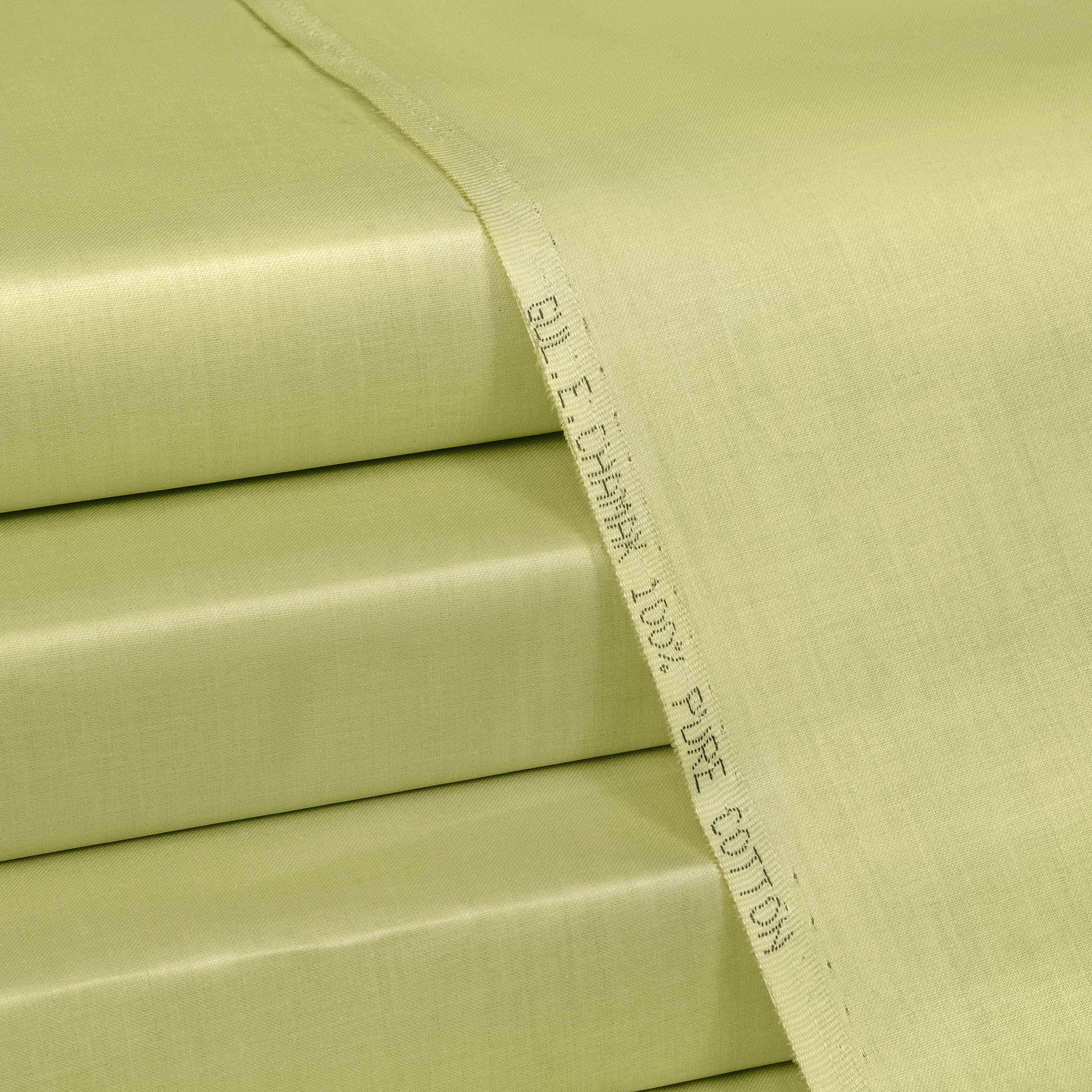 Premium Satin Cotton - Gul-E-Chamak (Mint)