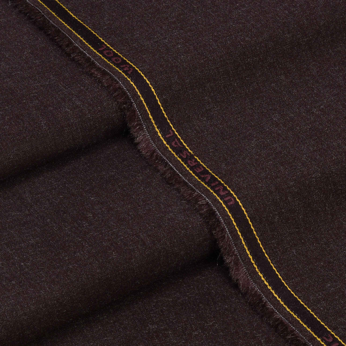 Universal Wool - Premium Winter Woolen Fabric (Maroon)