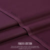 Premium Soft Cotton - Dubai Swiss (Maroon)