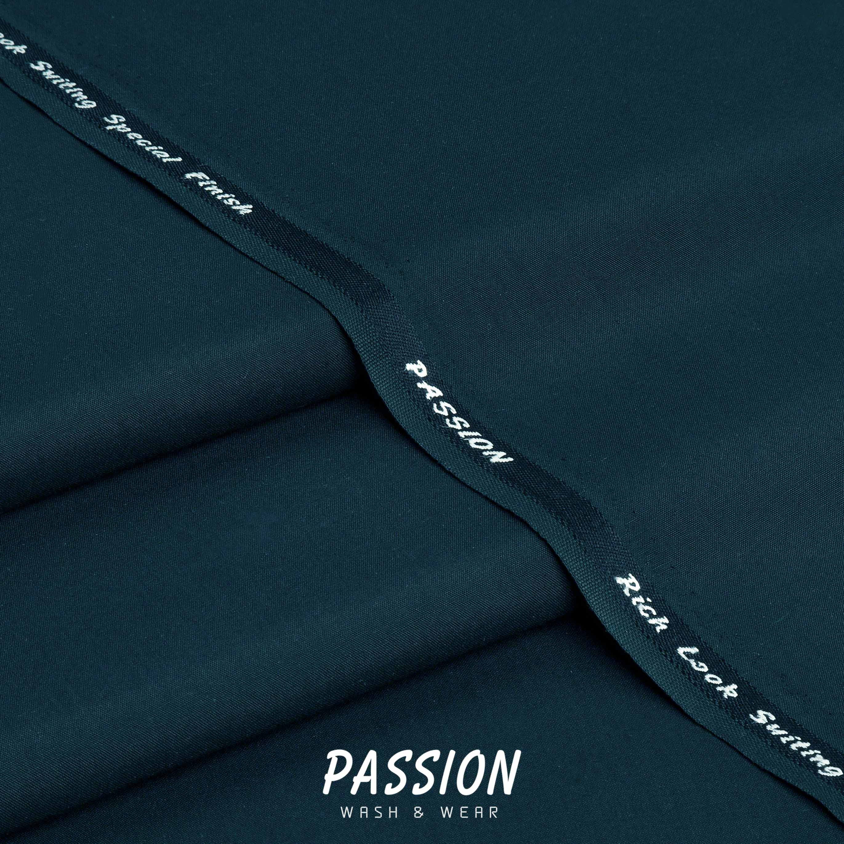 Passion Peacock men's wash & wear unstitched suit fabric, 4 meter, all season – Fares Fabrics