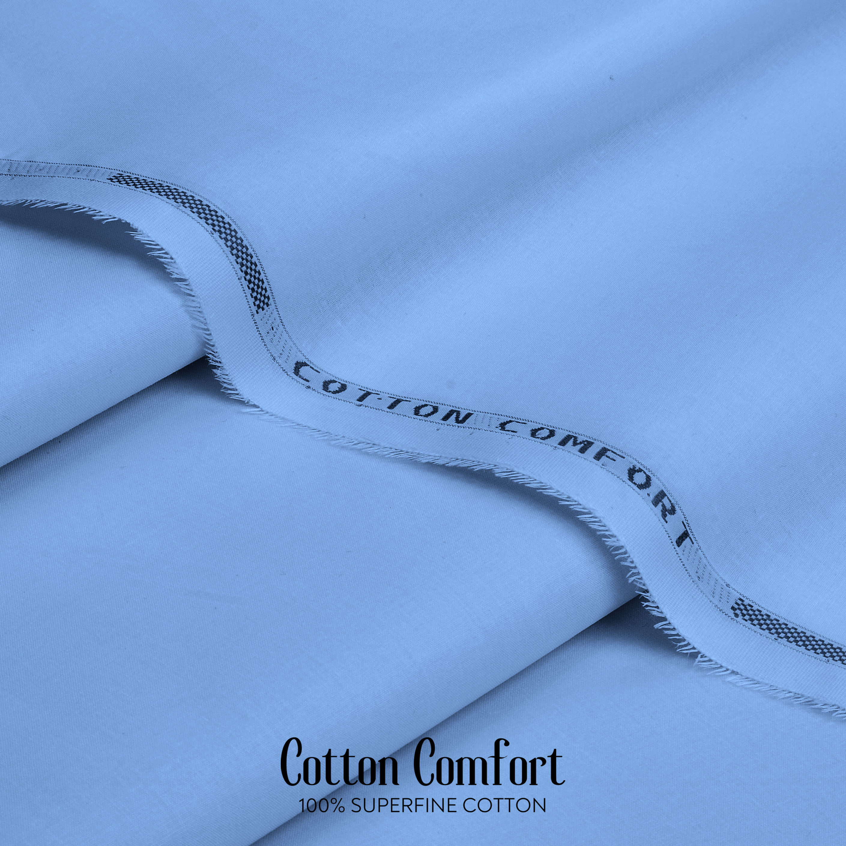 Cotton Comfort - 100% Superfine Cotton - (Sky Blue)