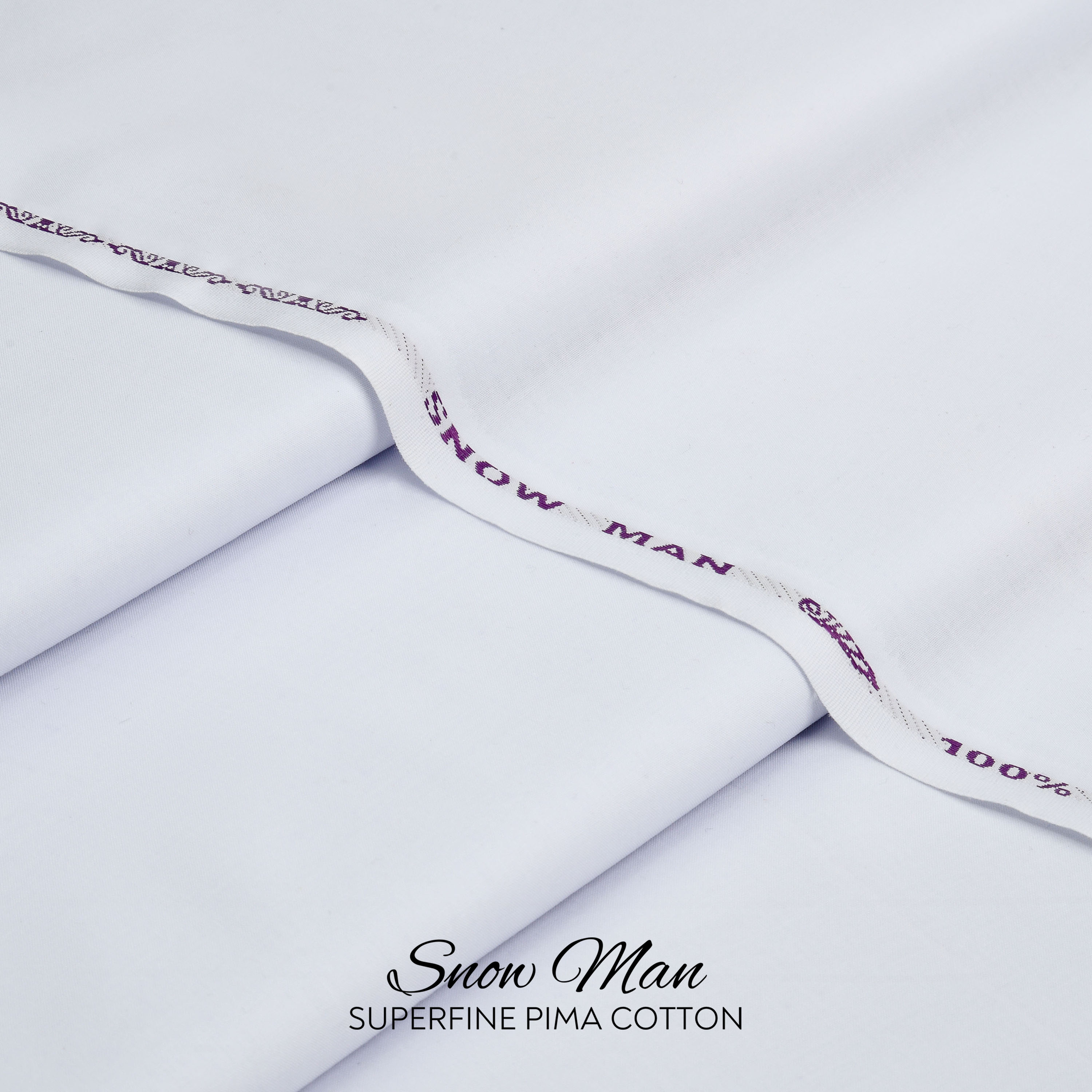 Snow Man - Soft Pima Cotton - (White)