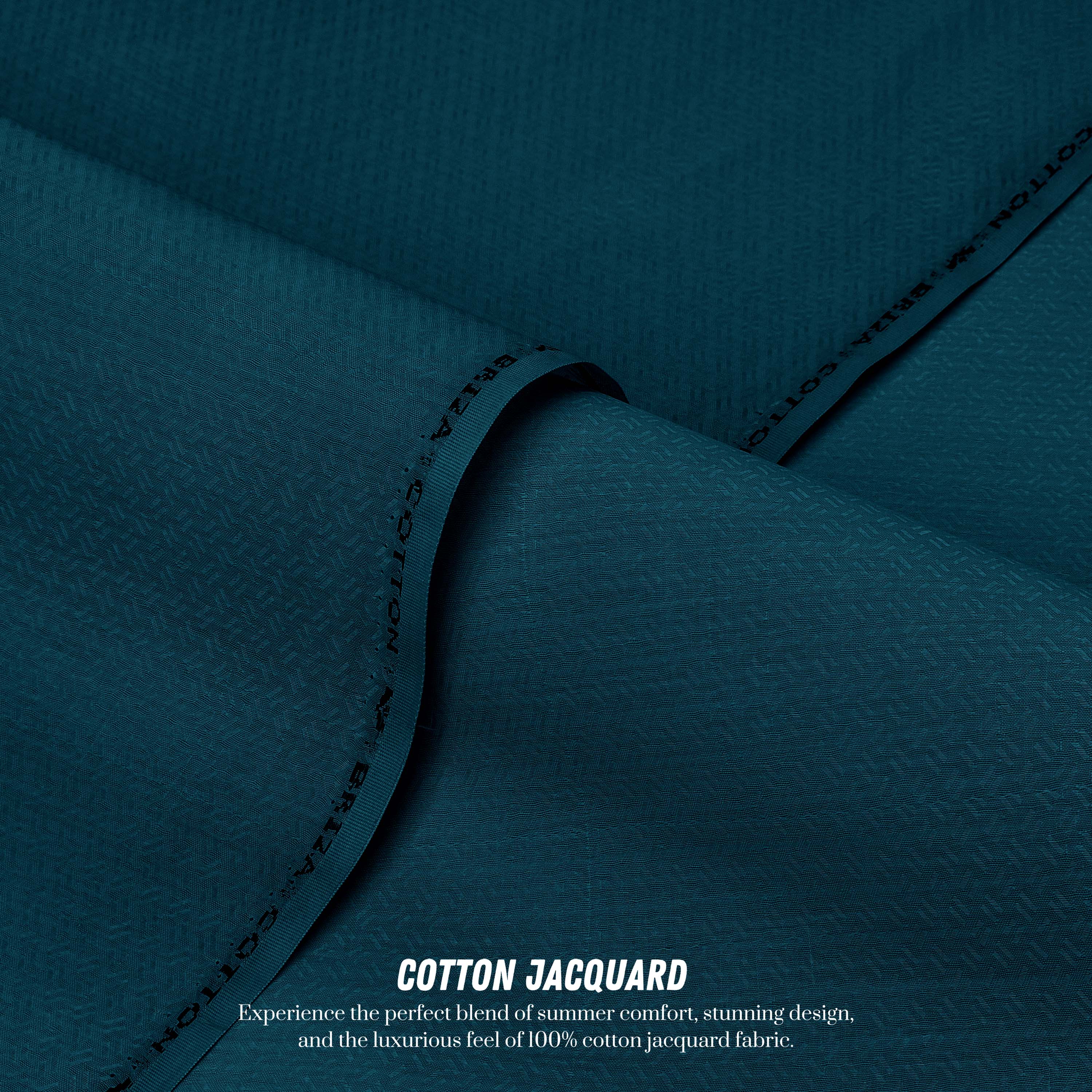 Textured Cotton Jacquard - Briza Cotton (Zinc)